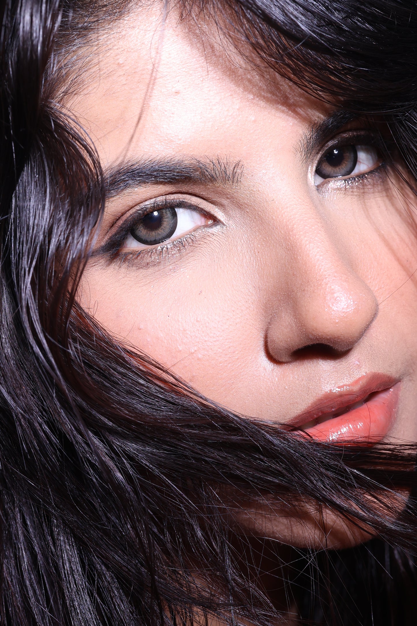 Mocha dust by gemineye-contact  lens kit(yearly)