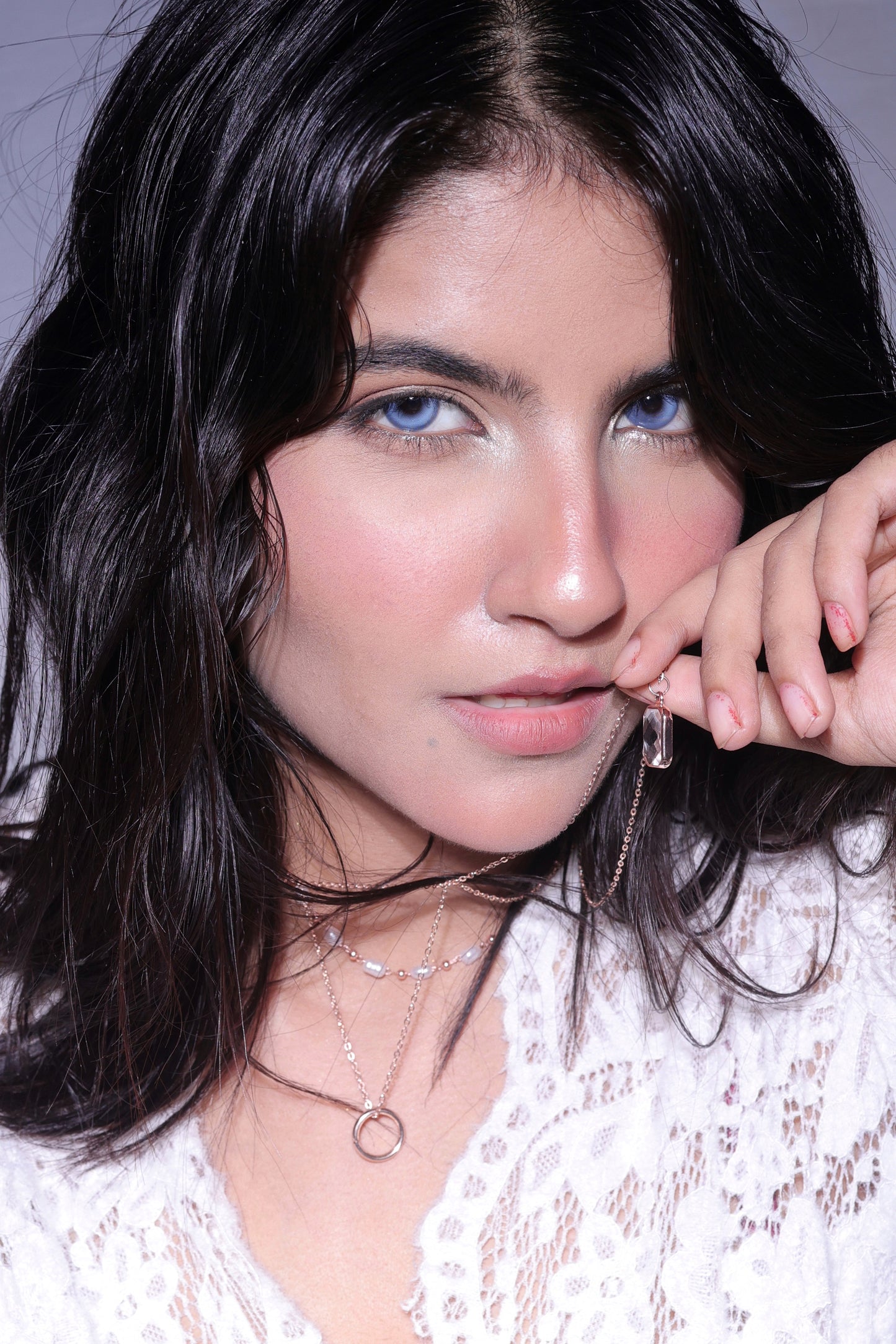 Bubble blue by Gemineye-contact lens kit(yearly)