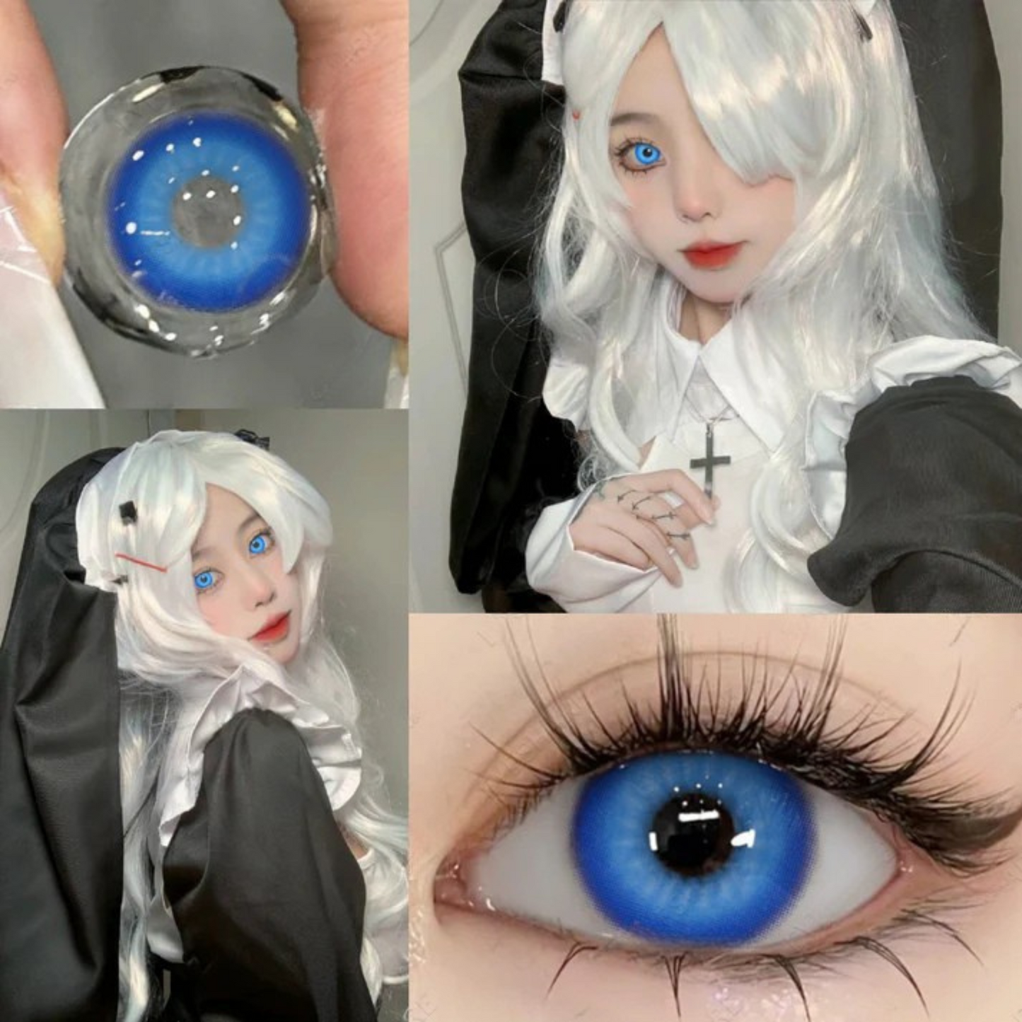 Nebula blue by Gemineye - cosplay cosmetic kit(yearly)