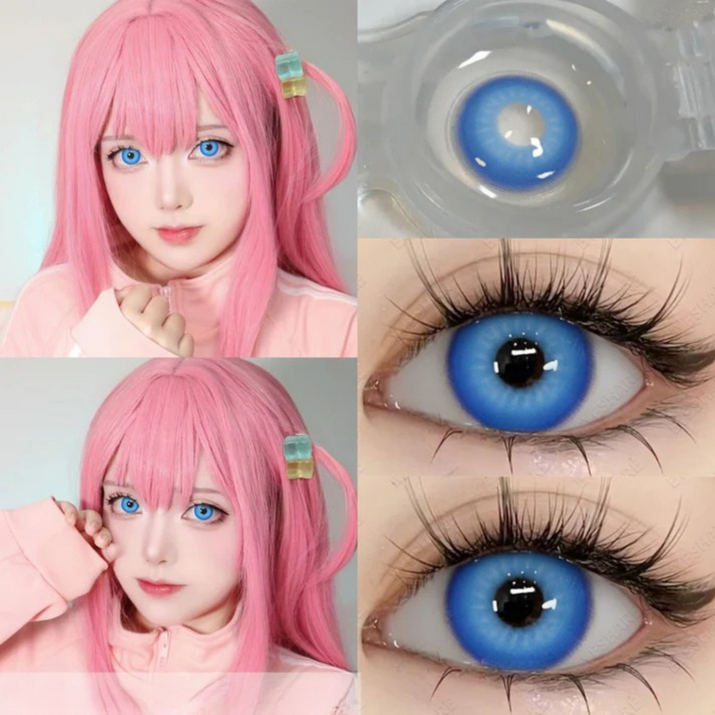 Nebula blue by Gemineye - cosplay cosmetic kit(yearly)