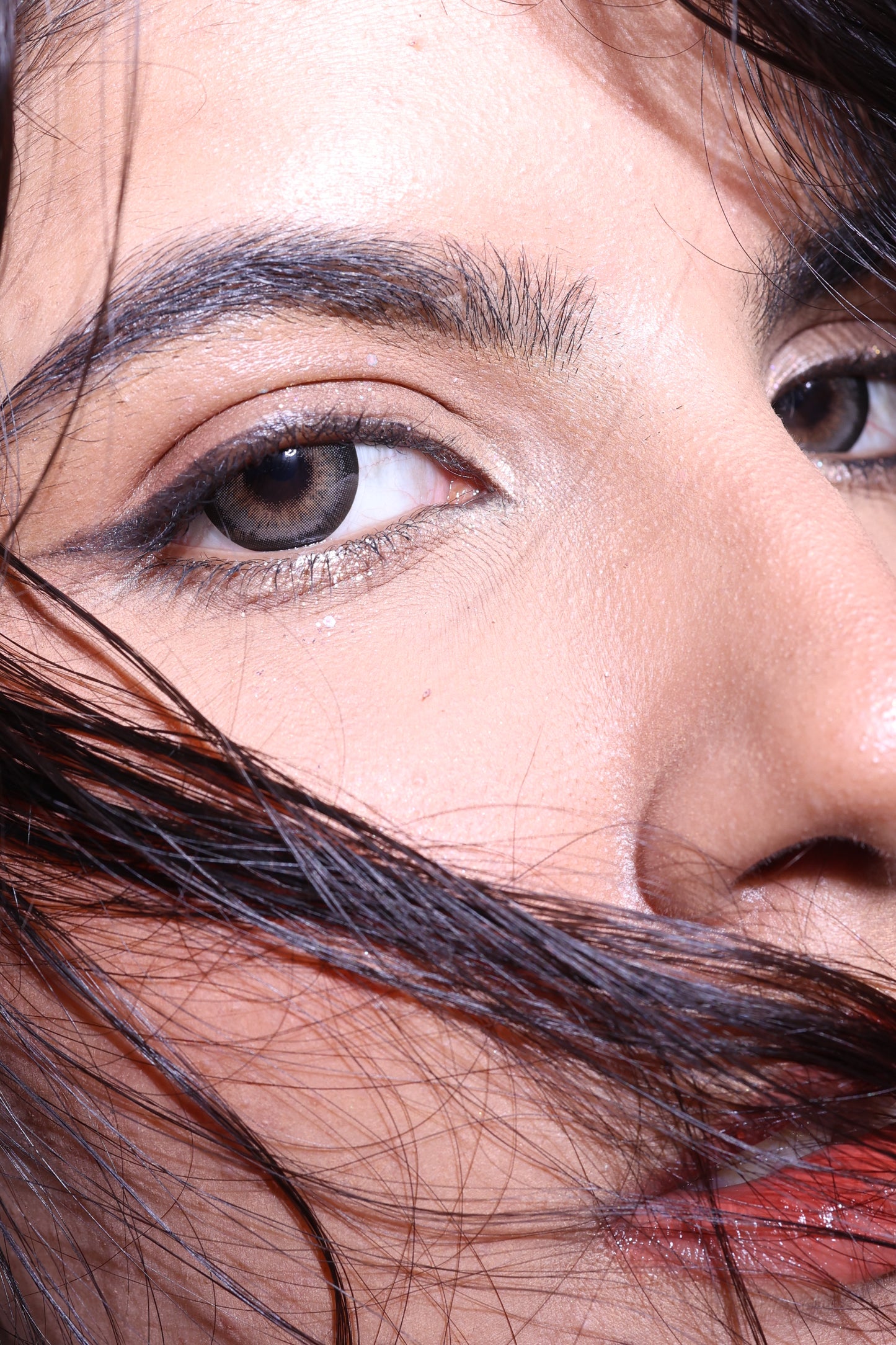 Mocha dust by gemineye-contact  lens kit(yearly)