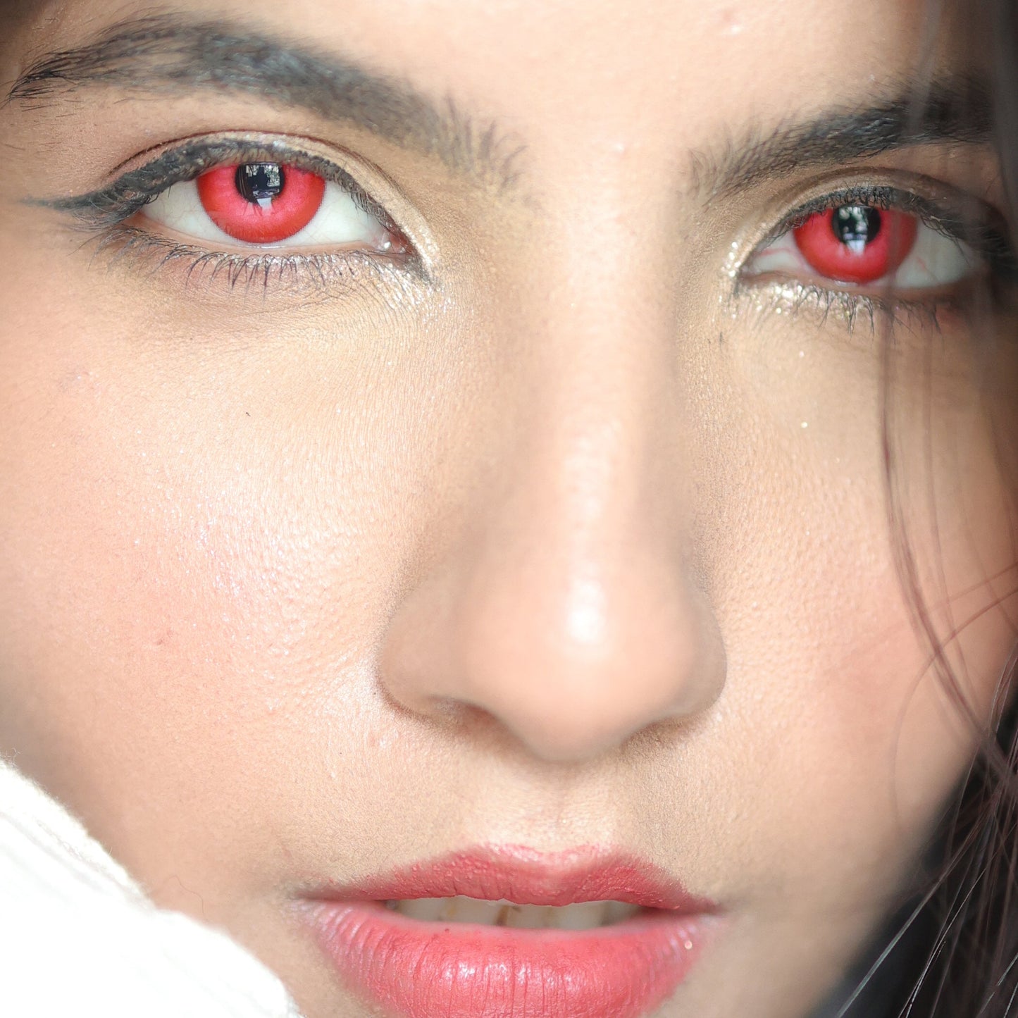 Nebula red by Gemineye - cosplay contact lenses(yearly)