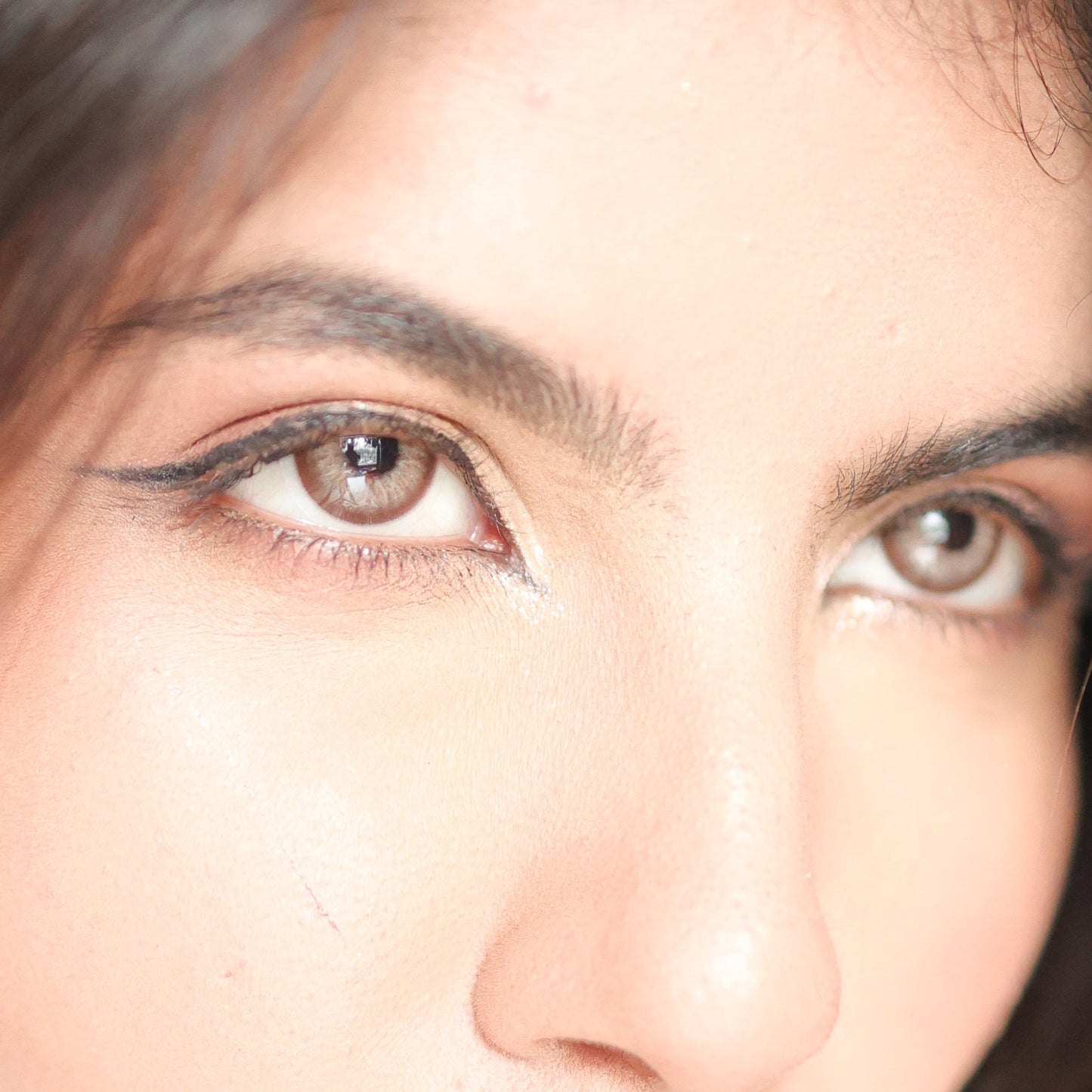 Asura brown by Gemineye - cosmetic lens kit(yearly)