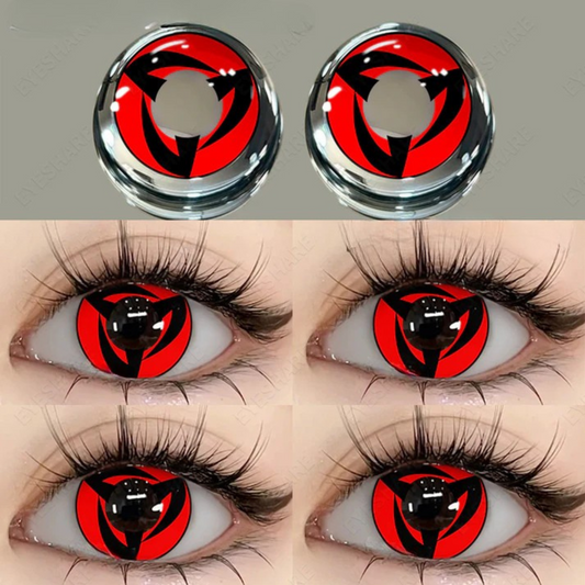 Kakashi sharingan by Gemineye - cosplay cosmetic case(yearly)