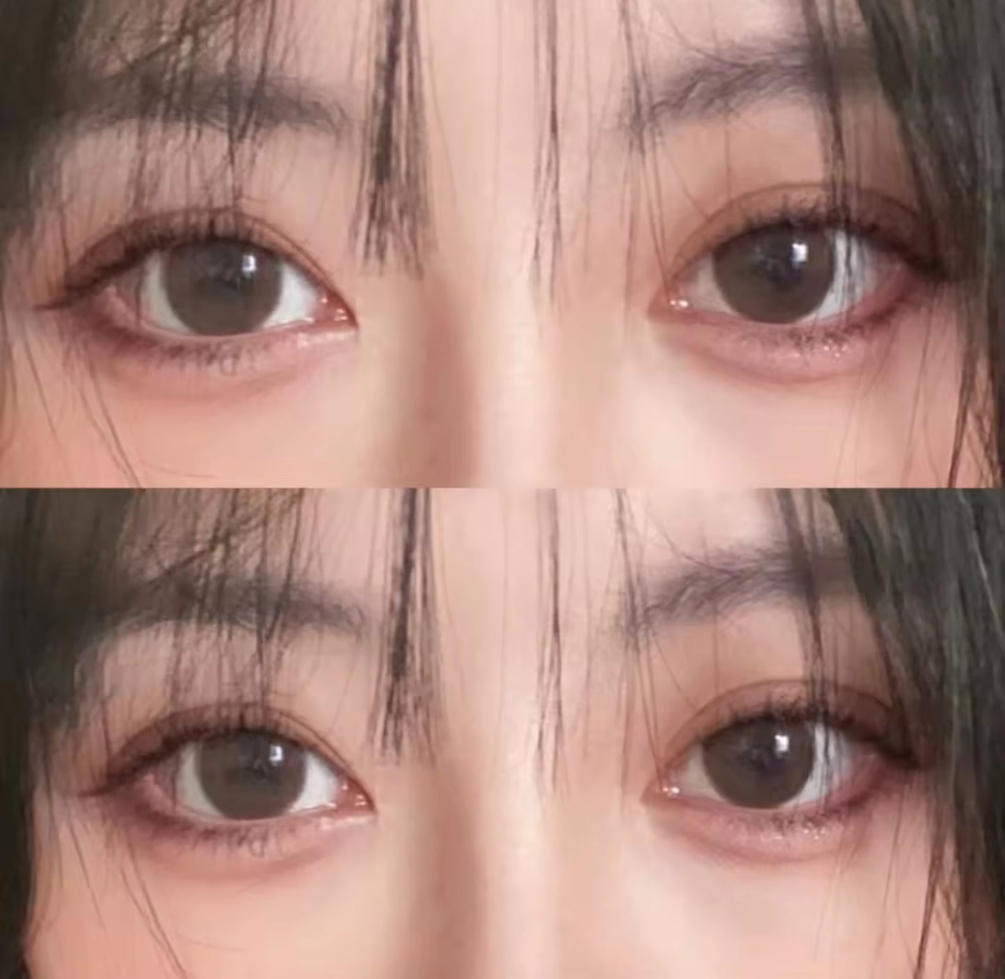 Coffee brown by gemineye-contact lens kit( yearly)