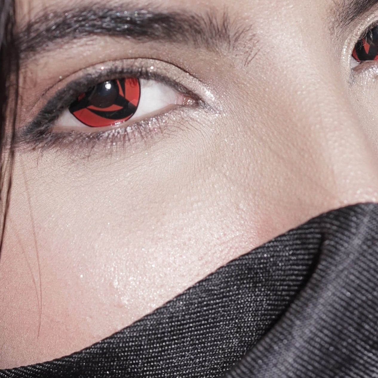 Kakashi sharingan by Gemineye - cosplay cosmetic case(yearly)