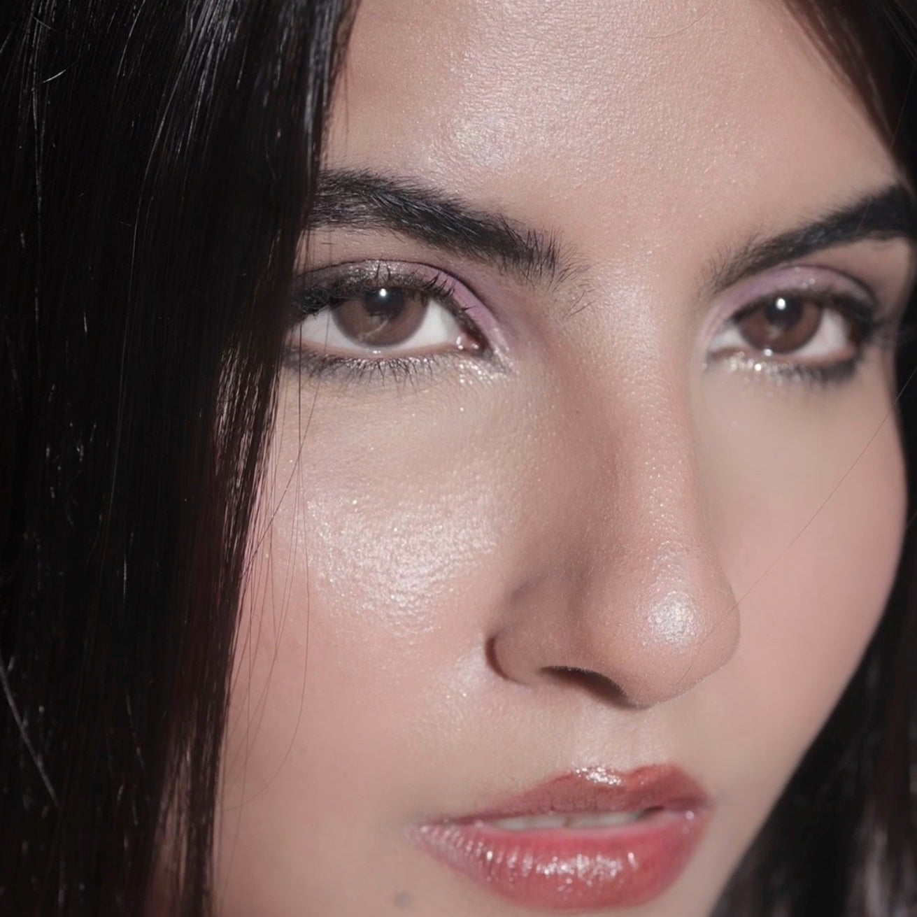 Coffee brown by gemineye-contact lens kit( yearly)