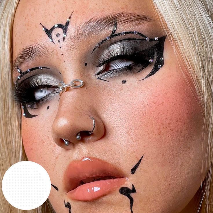 White mesh by Gemineye-cosmetic kit(yearly)