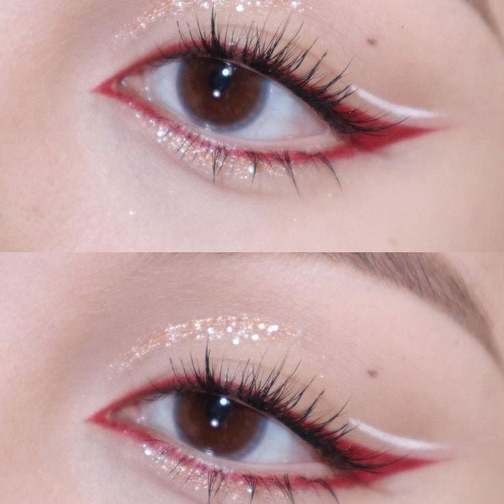 Small blister brown by Gemineye-contact lens kit(yearly)