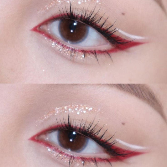 Small blister brown by Gemineye-contact lens kit(yearly)