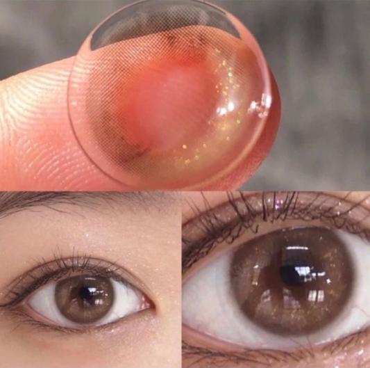 Dirty cacao by Gemineye-contact lens kit(yearly)